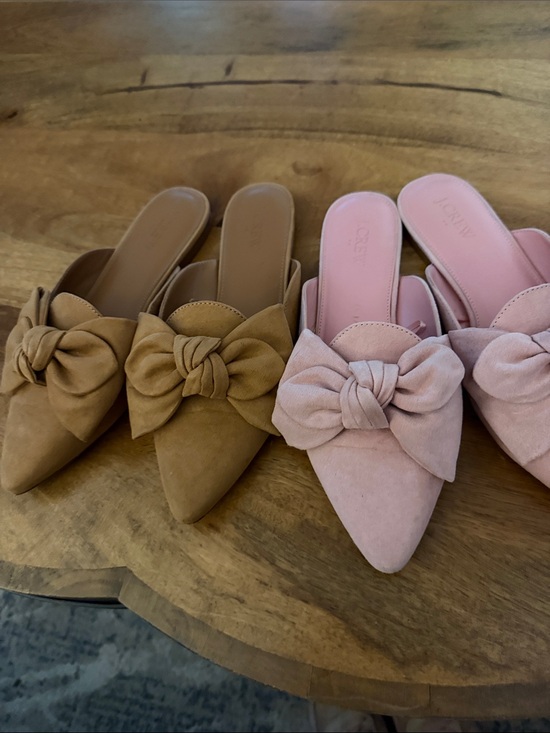 J. Crew Shoes - Women’s Pointed Bow Mules - J-CREW